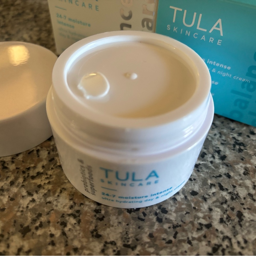 Tula Skincare Cream - White and Blue
